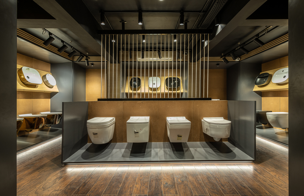 Premium sanitaryware showroom in Hyderabad